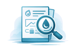 Icono de lupa representando diagnóstico